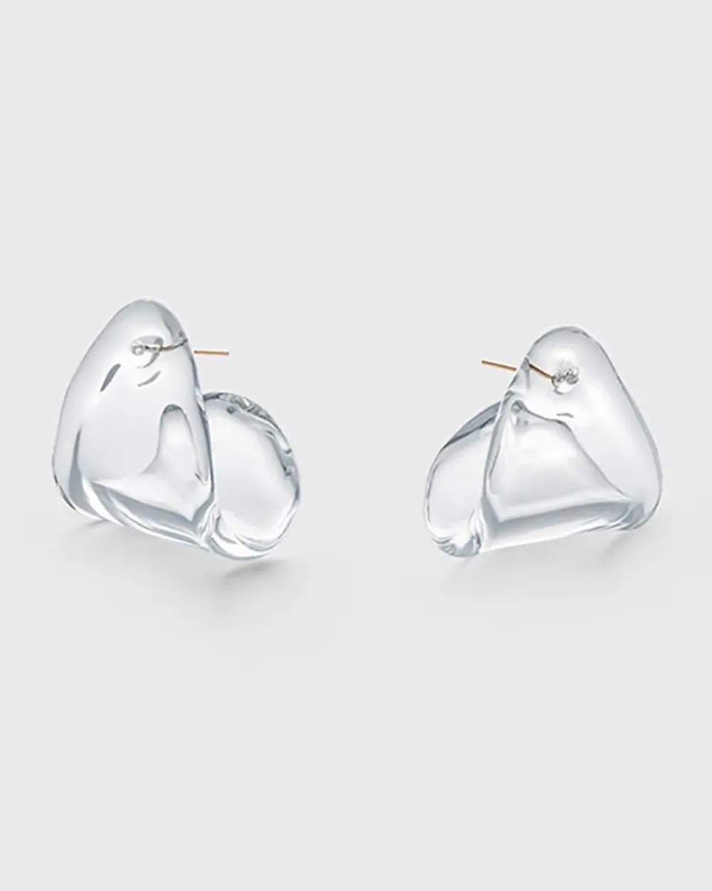 Discount Annika Inez Glossy Fold Over Earrings Handmade Jewelry