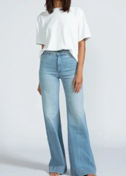New ASKK NY Brighton Wide Leg Keel Over Bottoms