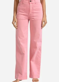 Hot ASKK NY Sailor Pants in Washed Pink Bottoms
