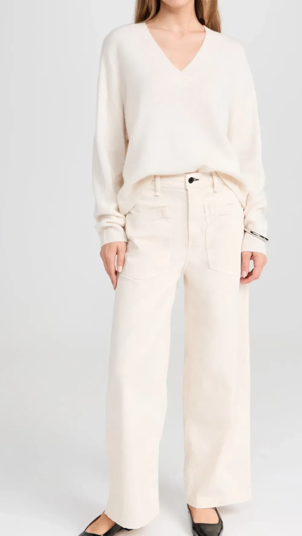 Outlet ASKK Virginia Pant in Bone Bottoms