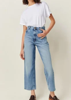 New Bay Cruise Denim Jeans in Astral Blue Bottoms