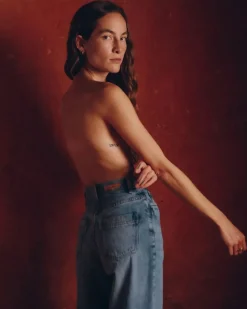 New Bay Cruise Denim Jeans in Astral Blue Bottoms
