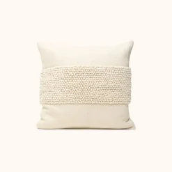 Cruz Pillow in Natural Handmade Beauty | Wellness