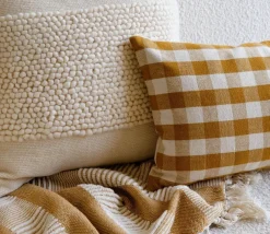 Cruz Pillow in Natural Handmade Beauty | Wellness