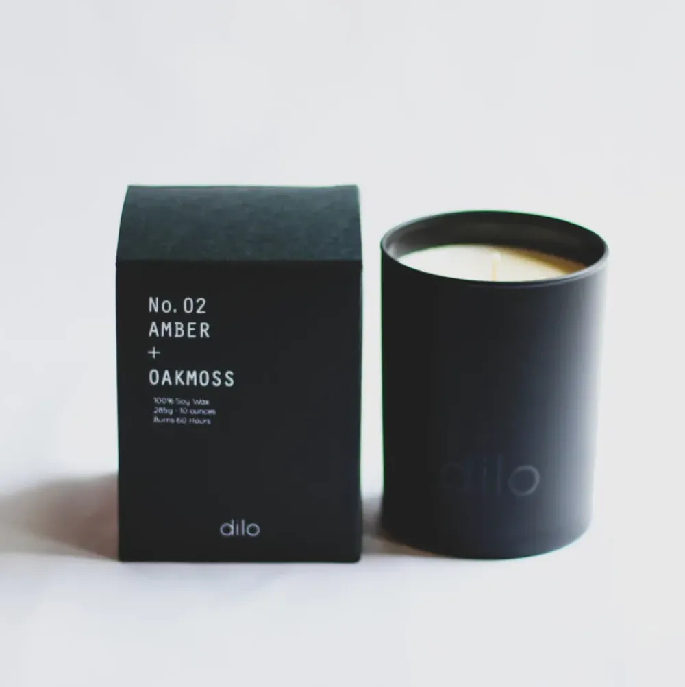 Sale dilo candle No. 02 Amber + Oakmoss Handmade Beauty | Wellness