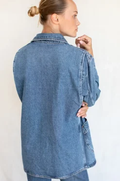 Sale Emerson Fry Cabin Denim Jacket - Classic Stonewash Outerwear
