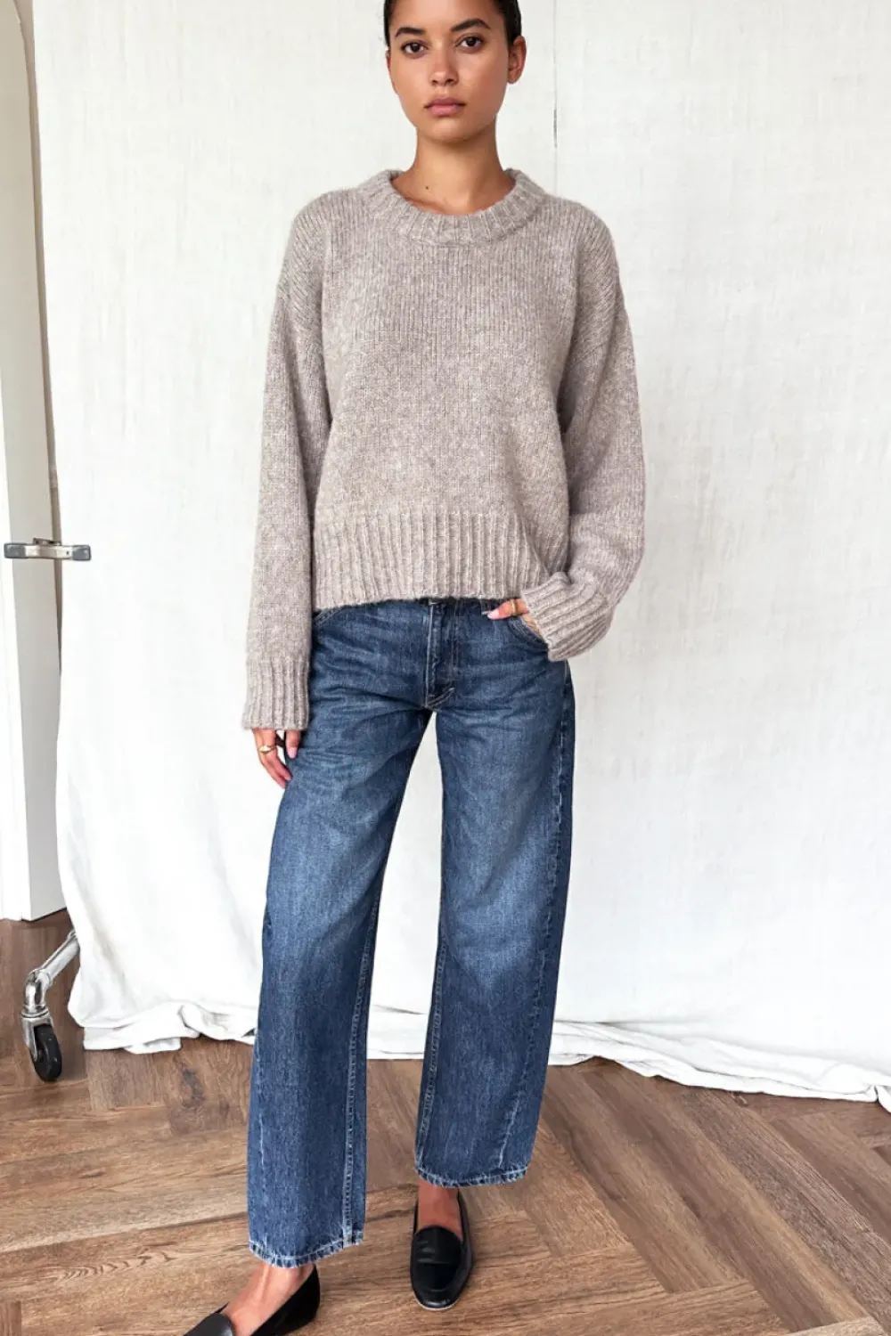 Hot Emerson Fry Dark Nova Barrel Denim Jeans Bottoms