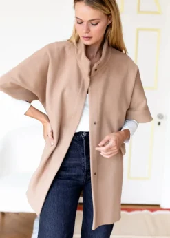 Best Emerson Fry Layering Jacket in Camel Outerwear