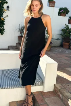 Emerson Fry Tie Up Heels in Black Leather Shoes