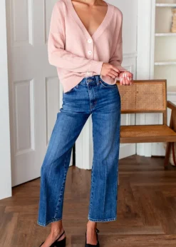 Online Emerson Fry Treasure Straight Denim Ankle Generation Wash Bottoms