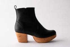 New Fortress Charli Clog Boot in Black Shoes