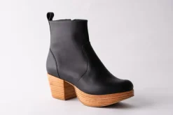 New Fortress Charli Clog Boot in Black Shoes