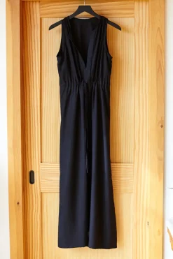 New Grecian Keyhole Dress in Black Dresses
