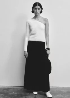 Clearance Lisa Yang Cream Dae Top in Brushed Cashmere Tops