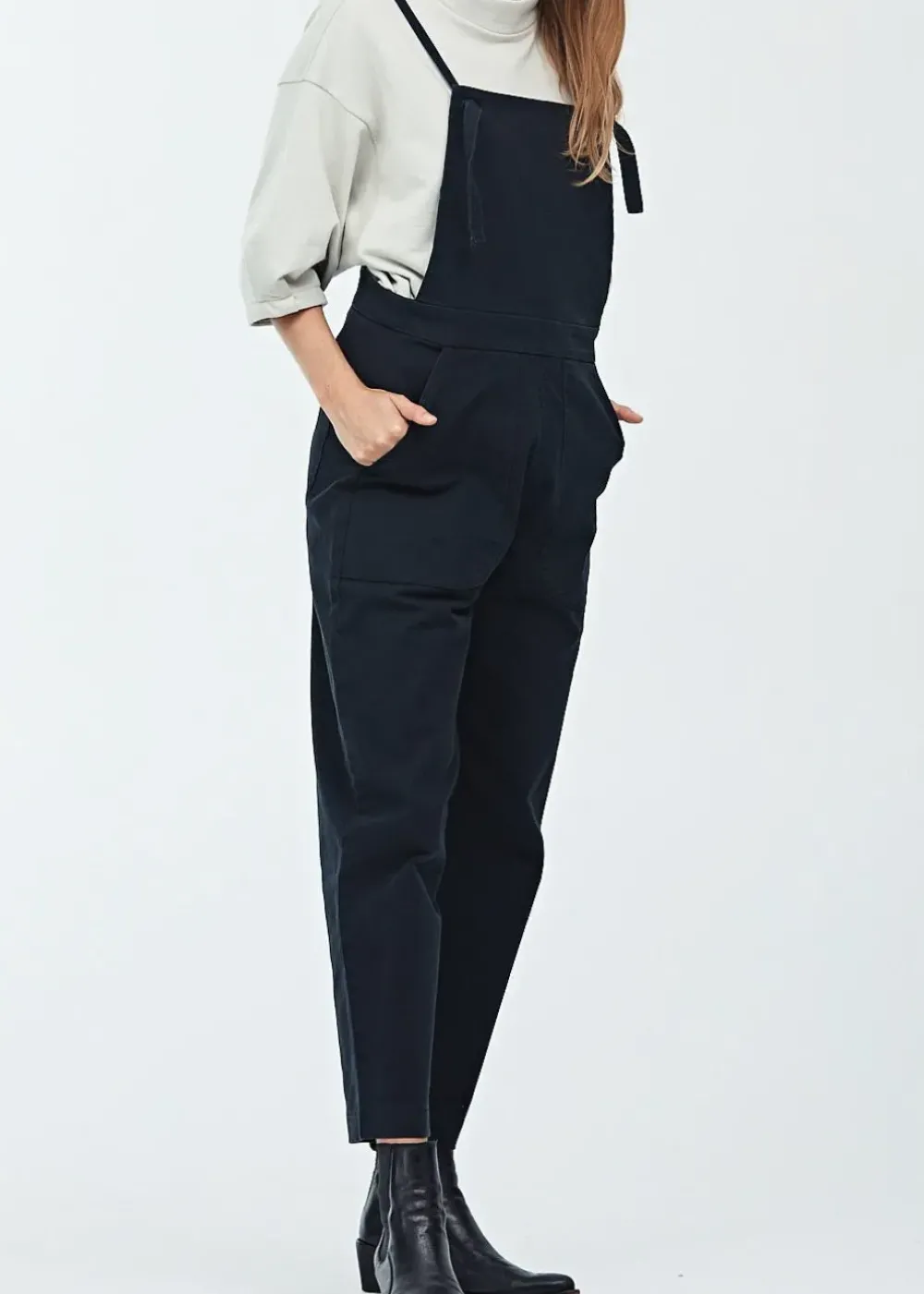 Best Loup Knot Overalls l Black Bottoms