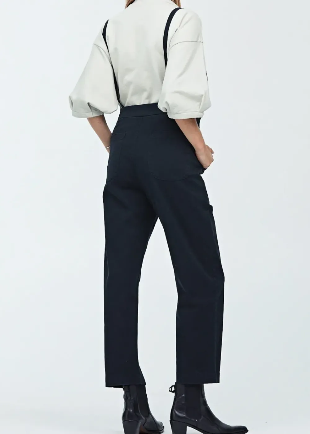 Best Loup Knot Overalls l Black Bottoms