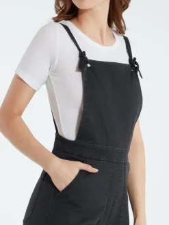 Best Loup Knot Overalls l Black Bottoms