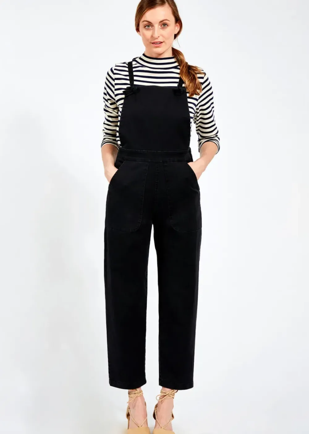 Best Loup Knot Overalls l Black Bottoms