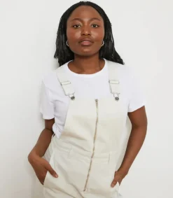 New Loup Madelyn Overalls in Salt Bottoms