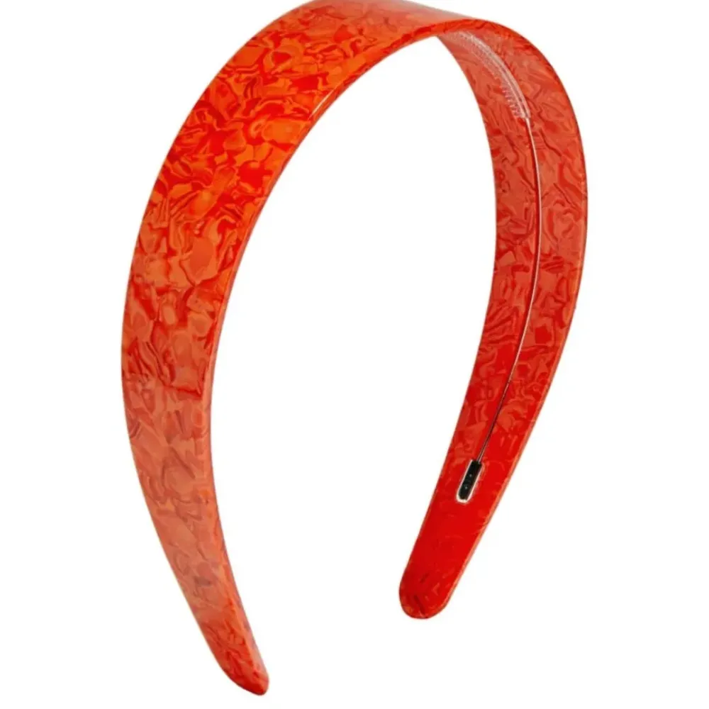 Hot Machete Wide Headband - Poppy + Blonde Tortoise Accessories