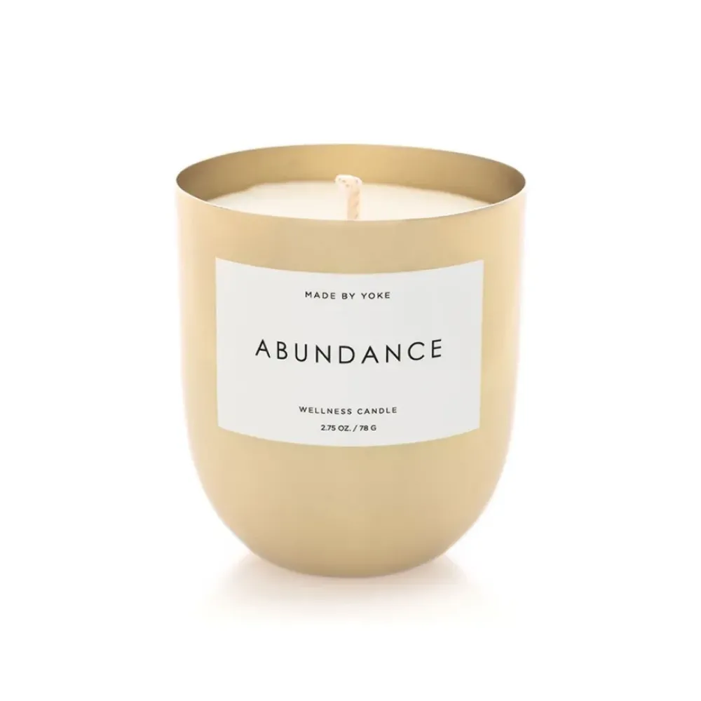 Outlet Made by Yoke | Abundance Wellness Candle Handmade Beauty | Wellness