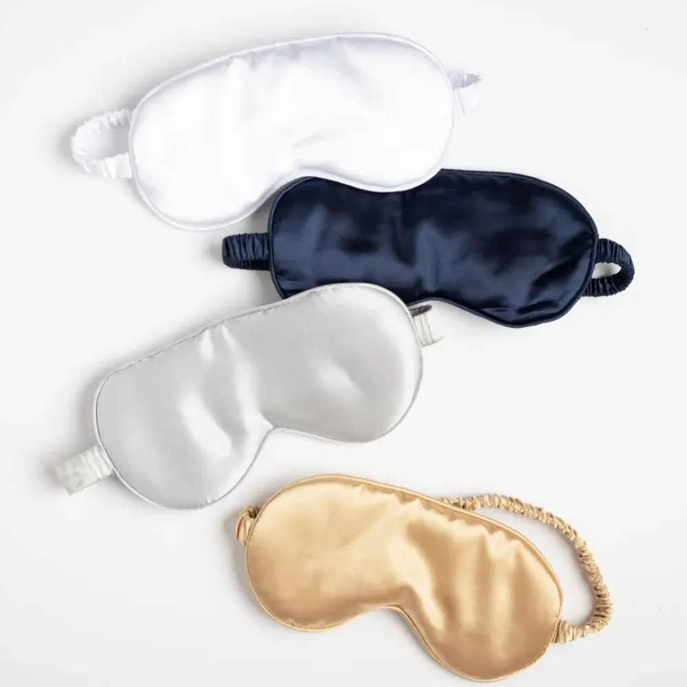 Sale Made by Yoke Silk Sleep Well Eye Masks | Multiple Colors Handmade Beauty | Wellness