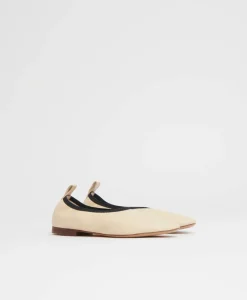 Best Mansur Garviel Minima Ballerina in Dune Shoes