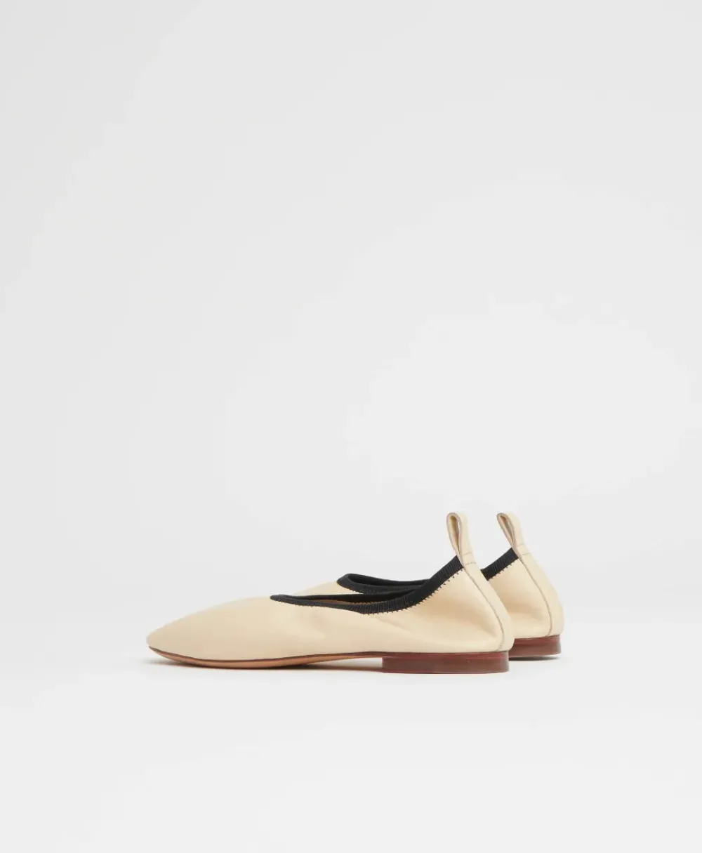 Best Mansur Garviel Minima Ballerina in Dune Shoes