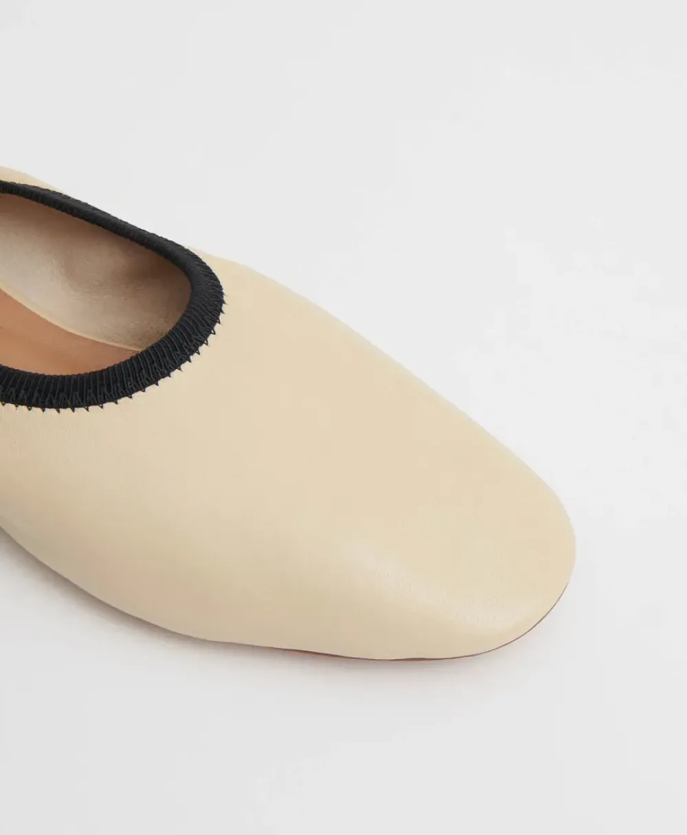 Best Mansur Garviel Minima Ballerina in Dune Shoes