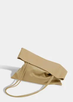 Online Modern Weaving Slim Lamb Sak in Camel Accessories