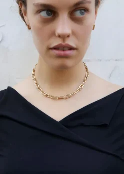 Best Otiumberg Signature Gold Arena Chain Necklace Handmade Jewelry