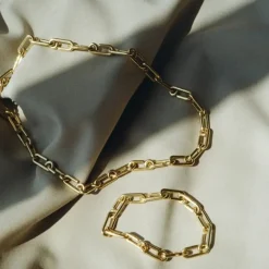Clearance Otiumberg Signature Gold Arena Bracelet Handmade Jewelry