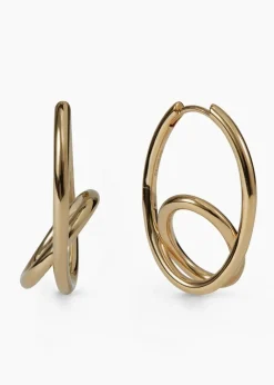 Discount Otiumberg Spiralis Earrings in Gold Vermeil Handmade Jewelry