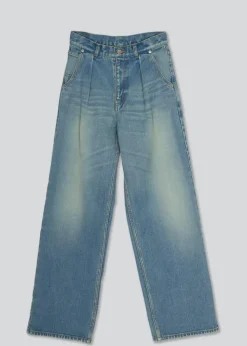 Online Sayaka Davis Tucked Wide Leg Denim Bottoms
