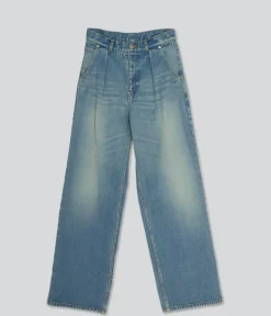 Online Sayaka Davis Tucked Wide Leg Denim Bottoms