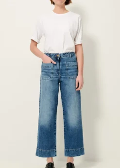 Hot Seakey Denim in Vintage Blue Bottoms
