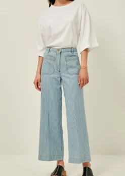 Hot Sessun Aldricks Pants in Coutil Sky Bottoms