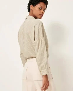 Outlet Sessun Botan Button Down Shirt Tops