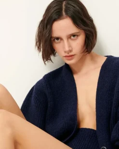 New Sessun Cardy Cardigan in Blublack Tops