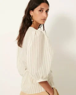 Hot Sessun Georgia Stripe Shirt Tops