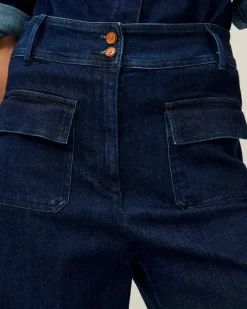 New Sessun Manhattan Jean in Denim Blue Bottoms