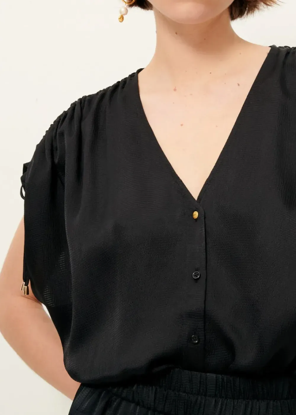 Sale Sessun Manolita Blouse in Black Tops