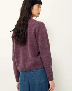 Discount Sessun Silty Sweater Stony Violet Tops