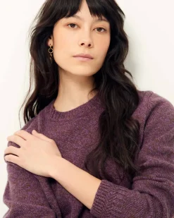 Discount Sessun Silty Sweater Stony Violet Tops