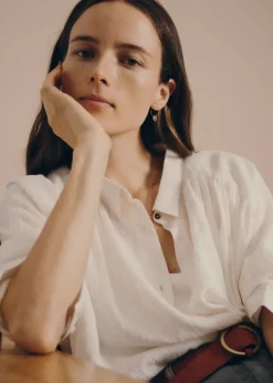 New Stael Shirt in Fleur De Sel Tops