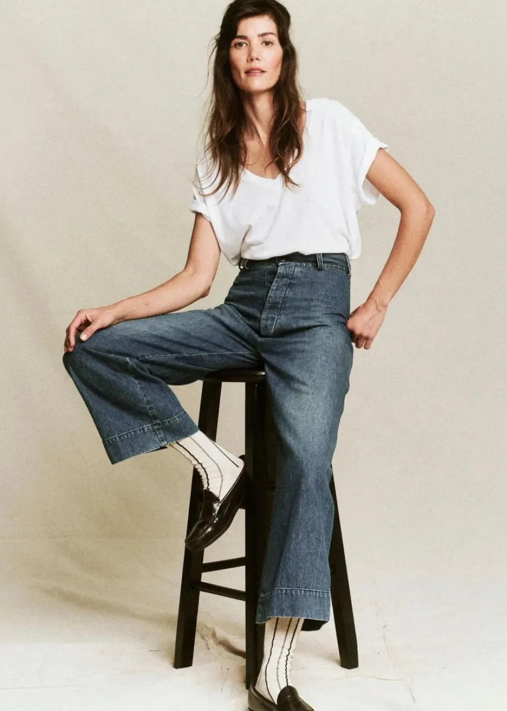 Clearance The Great Seafair Jean in Marina Wash Bottoms
