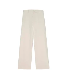 Discount The Great Seafair Wide Leg Jeans Denim in Stone + Black Bottoms