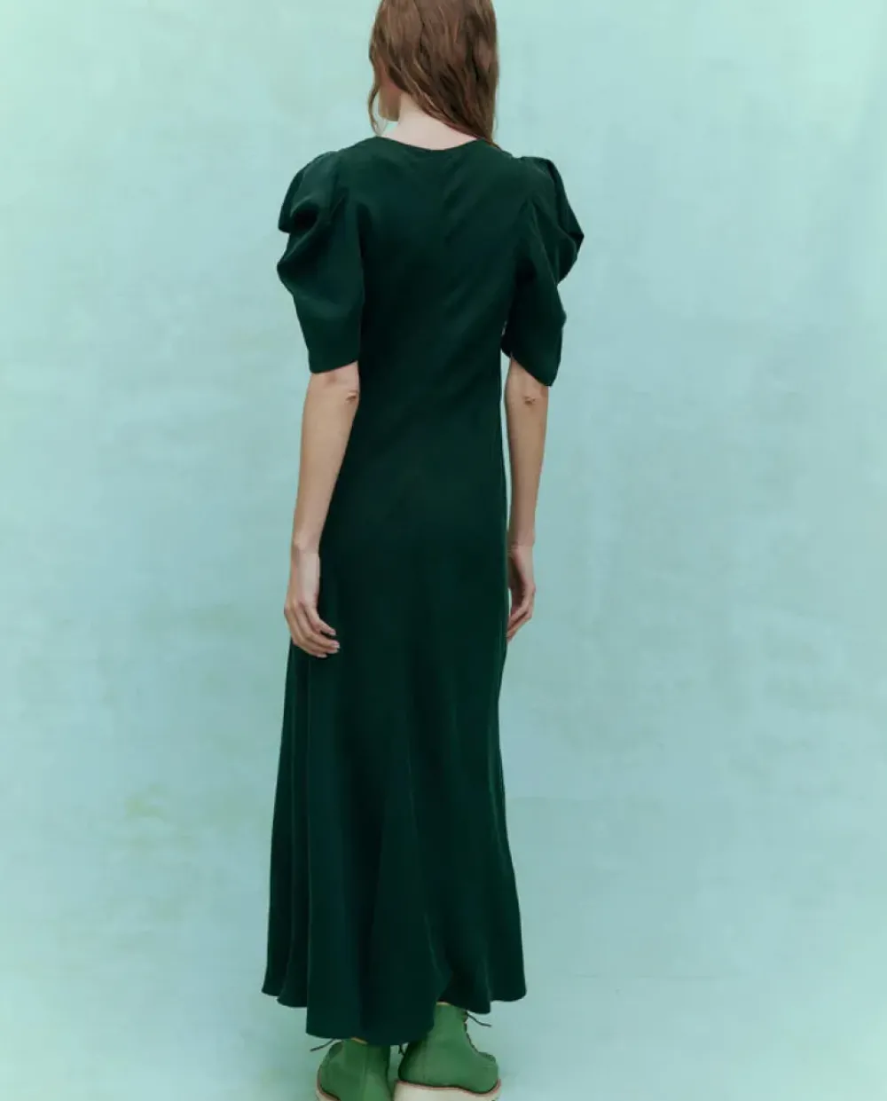 Outlet The Great The Century Dress in Winterpine Dresses