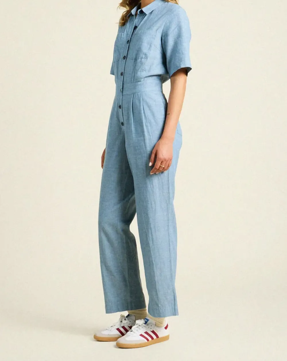 Best Trovata Audra Jumpsuit in Vintage Indigo Bottoms