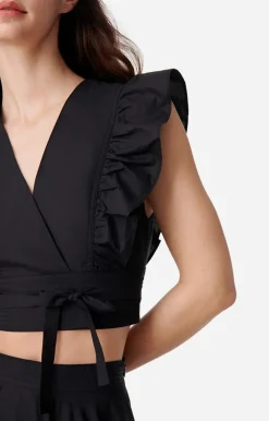 New Vanessa Bruno Aya Blouse in Black Tops